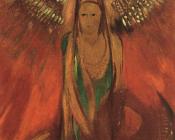 The Flame (Goddess of Fire) - 奥蒂诺·雷东